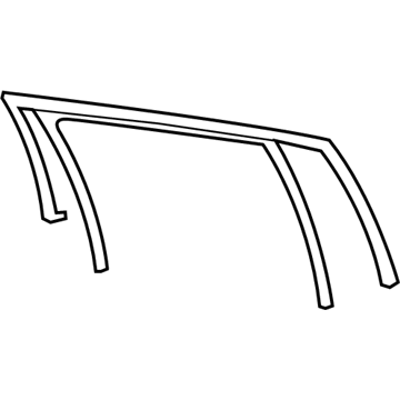 Volkswagen Tiguan Window Run - 5N0-839-432-H-5AP