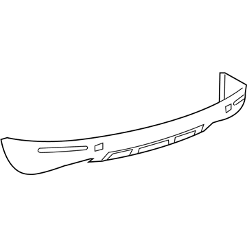 Volkswagen Touareg Bumper Cover - 7L6-807-434-AA-9B9