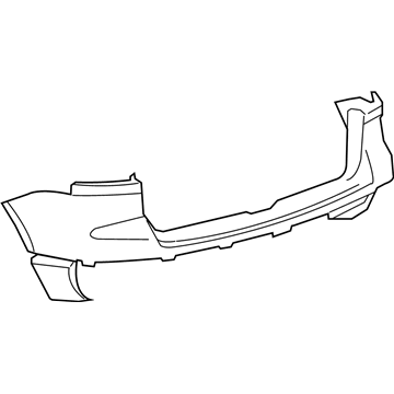 Volkswagen Touareg Bumper Cover - 7L6-807-417-E-GRU