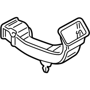Volkswagen Rabbit Air Duct - 1K0-864-255-C