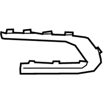 Volkswagen Jetta Grille - 5C6-853-666-F-9B9
