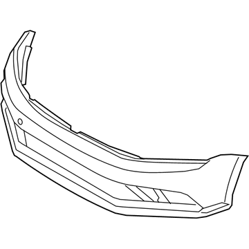 Volkswagen Jetta Bumper Cover - 5C6-807-217-AD-GRU
