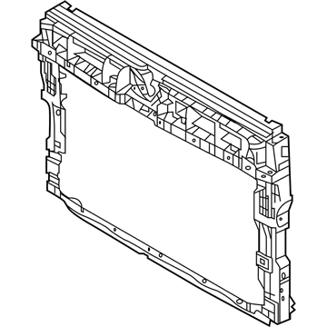Volkswagen Tiguan Radiator Support - 5NN-805-588-K