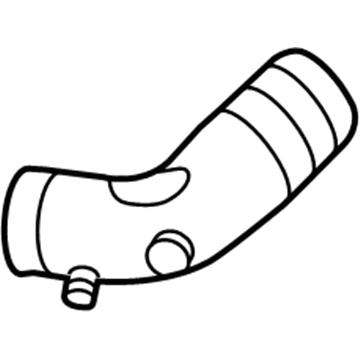 Volkswagen Rabbit Air Duct - 07K-129-684-B