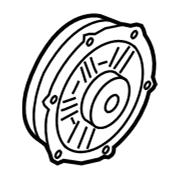 Volkswagen Beetle Car Speakers - 5C5-035-454-D
