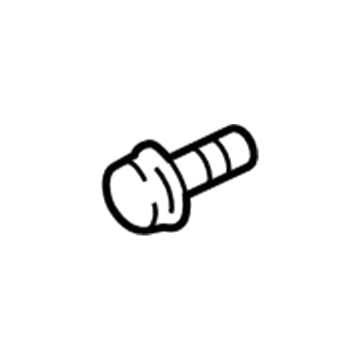 Volkswagen N-106-373-01 Water Pipe Bolt Volkswagen N-106-373-01 Water Pipe Bolt