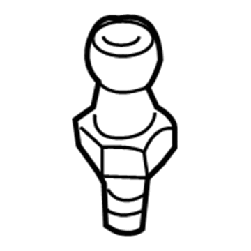 Volkswagen WHT-000-508 Intake Cover Ball Stud WHT-000-508 Volkswagen Intake Cover Ball Stud Illustration 1 of 1