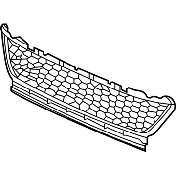 Volkswagen GTI Grille - 5GM-853-677-G-9B9