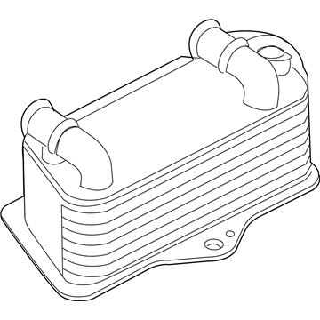 Volkswagen Transmission Oil Cooler - 0GC-317-019-C