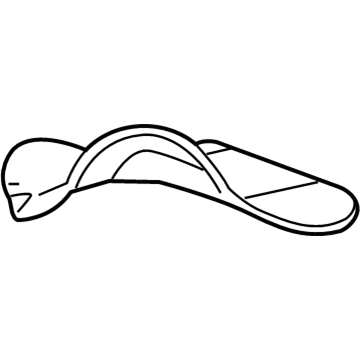 Volkswagen 1C0-881-405-J-KWC Cushion Cover Volkswagen 1C0-881-405-J-KWC Cushion Cover