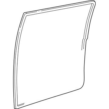 Volkswagen EuroVan Door Seal - 7D0-843-793