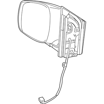 Volkswagen Routan Car Mirror - 7B0-857-502-AP-XS0