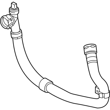 Volkswagen GTI Coolant Reservoir Hose - 5WA-122-051-AD