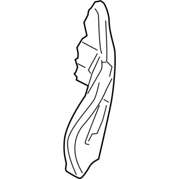 Volkswagen Golf Seat Cushion - 1J0-881-776-BC