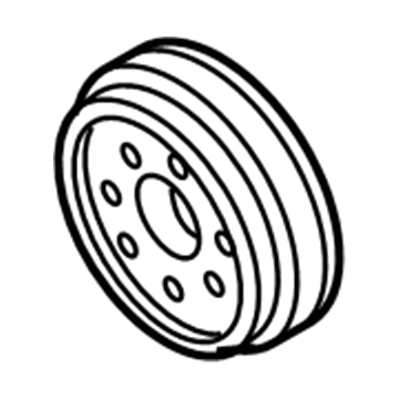 Volkswagen Passat Crankshaft Pulley - 03G-105-243-B