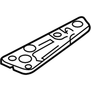 Volkswagen 561-809-413-A Connector Plate Volkswagen 561-809-413-A Connector Plate