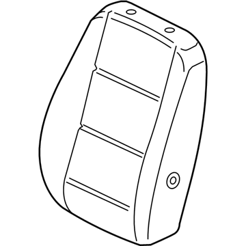 Volkswagen 561-881-806-AK-LGR Seat Back Cover Volkswagen 561-881-806-AK-LGR Seat Back Cover