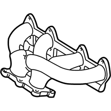 Volkswagen Beetle Exhaust Pipe - 06A-253-031-BP