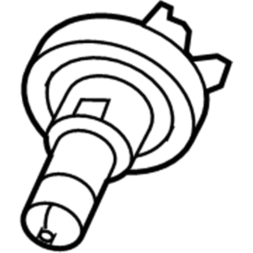 Volkswagen Headlight Bulb - 7B0-941-457-A