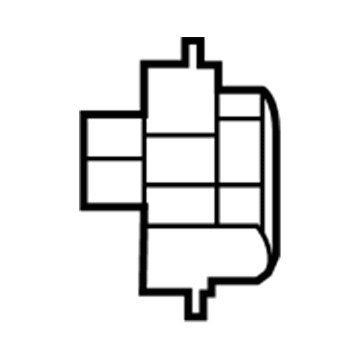 Volkswagen Routan Hazard Warning Switch - 7B0-927-137