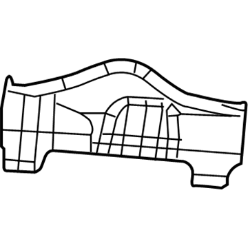 Volkswagen Radius Heat Shield - 7B0-422-701-B