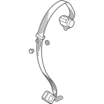 Volkswagen ID.4 Seat Belt - 11K-857-807-RAA
