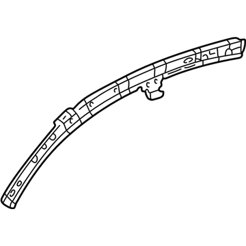 Volkswagen Passat Frame Rail - 3B5-809-430-E
