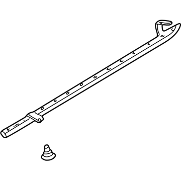 Volkswagen Jetta Door Seal - 1J4-837-697-B-B41