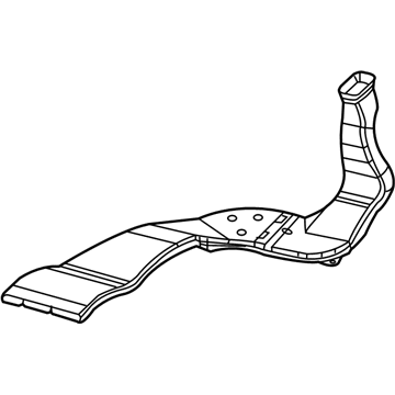Volkswagen Routan Air Duct - 7B0-819-655