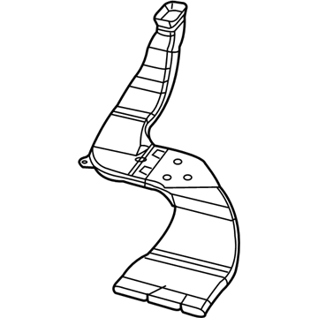Volkswagen Routan Air Duct - 7B0-819-656