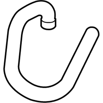 Volkswagen Touareg Crankcase Breather Hose - 7L0-201-342-J