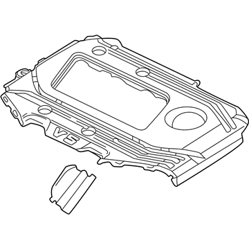 Volkswagen Golf Engine Cover - 021-103-925