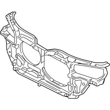 Volkswagen Passat Radiator Support - 3B0-805-594-BJ