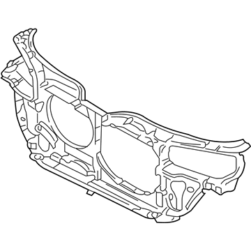Volkswagen Passat Radiator Support - 3B0-805-594-BL