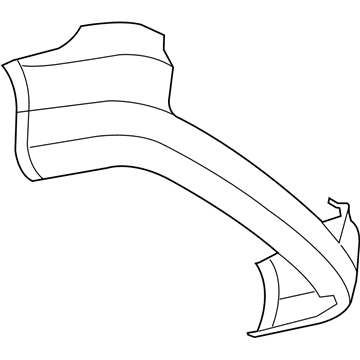 Volkswagen Routan Bumper Cover - 7B0-807-417-A-GRU