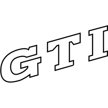 Volkswagen GTI Emblem - 5G0-853-675-Q-2ZZ