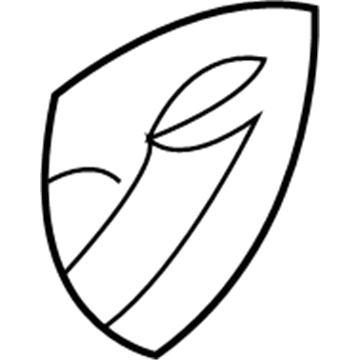 Volkswagen Eos Emblem - 1K0-853-688-739