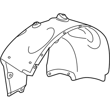 Volkswagen Touareg Wheelhouse - 7P6-805-978-A