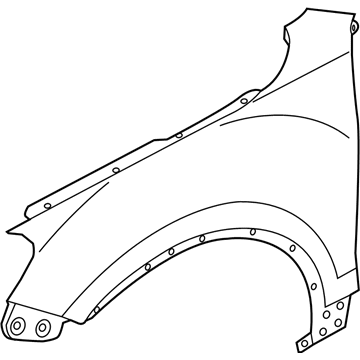Volkswagen Fender - 7P6-821-106-E