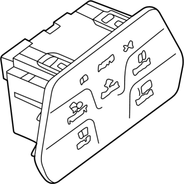 Volkswagen Headlight Switch - 5H0-941-193-AL-WUG