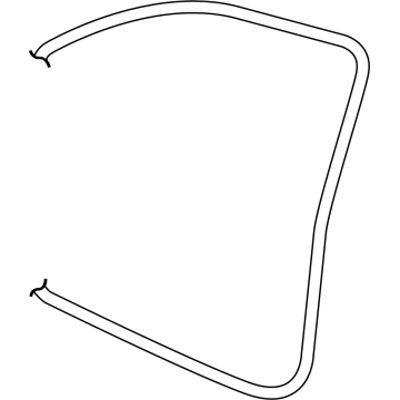 Volkswagen Taos Door Seal - 2GJ-867-366-G-5AP