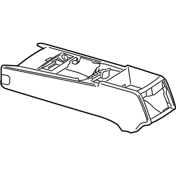 Volkswagen Touareg Center Console - 7L6-863-243-K-75R