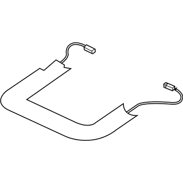 Volkswagen Phaeton Seat Heater - 3D0-963-551-T
