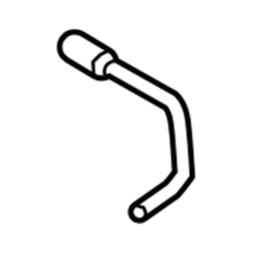 Volkswagen Touareg Water Hose - 7L0-121-058-C