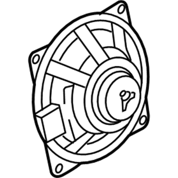 Volkswagen R32 Car Speakers - 1K0-035-411