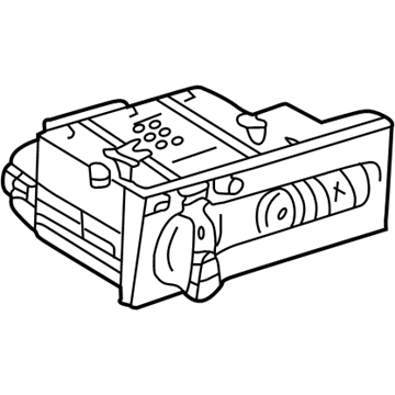 Volkswagen Cabrio Headlight Switch - 1EM-941-531