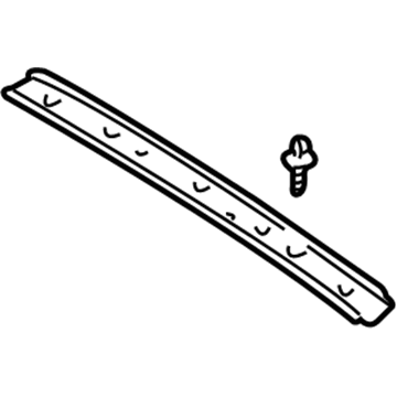 Volkswagen 3B9-867-617-D-4R4 Finish Molding Volkswagen 3B9-867-617-D-4R4 Finish Molding