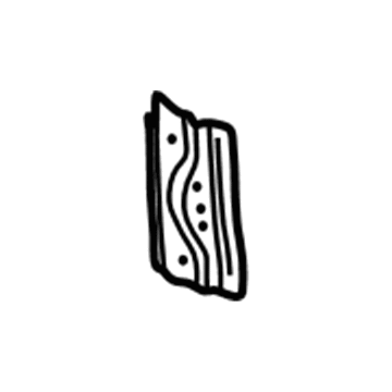Volkswagen Rear Door Striker - 701-809-284-C