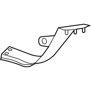 Volkswagen 5C5-821-136 Fender Mounting Bracket Volkswagen 5C5-821-136 Fender Mounting Bracket