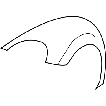 Volkswagen Beetle Fender - 5C5-821-022-D